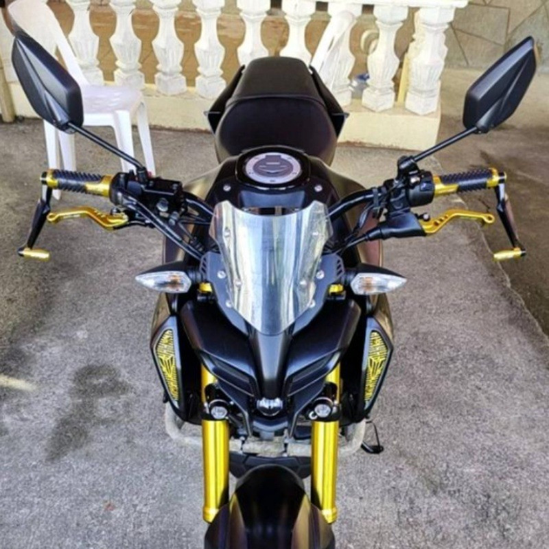 Dành Cho Xe Yamaha MT-15 V2 V3 2022-2023 Hợp Kim Nhôm CNC 6 Tầng Có Thể Điều Chỉnh Phanh Ly Hợp Đòn Bẩy Có Tay Cầm Đòn Bẩy Bảo Vệ Bộ Phụ Kiện