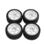 4 Lốp Cao Su 67 Mm Lốp Bánh Xe 12 Mm Lục Giác Cho Tamiya TT02 TT02B TT01 TT01ETA06 XV01 XV02 PTG-2 1 / 10 RC Racing Xe Nâng Cấp Phần