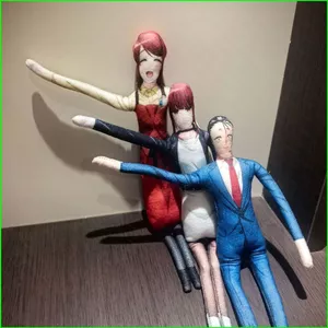 PS1 Hút Thuốc Phía Sau Siêu Thị Với Bạn Sasaki Yamada Plushie Trừu Tượng Chuột Skinny Sang Trọng Búp Bê SP1