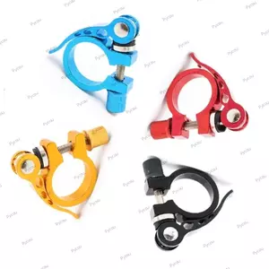 Kẹp yên xe đạp PYCOU, Hợp kim nhôm 25.4 / 28.6 / 31.8 / 34.9mm Kẹp yên xe đạp, Chất lượng cao 5 màu Siêu nhẹ Phát hành nhanh Kẹp yên xe đạp
