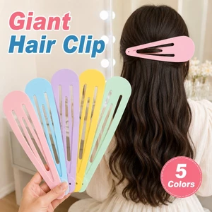2 Phụ Kiện Nữ Quá Khổ Tóc Phẳng Barrette Cực Lớn Kẹp Tóc Màu Lớn Kẹp Tóc Cho Tóc Sắp Xếp