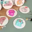GHX 3D Magic Puffy Xốp Họa Tiết Tranh Giấy Cho Trẻ Em DIY Vẽ Nghệ Thuật Giáo Dục Thủ Công Xốp Canvas Board Đồ Chơi Thủ Công VN