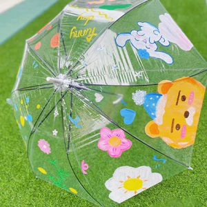 Ô dù vẽ tranh trong suốt cho trẻ em DIY Art Craft Dự án thủ công sáng tạo