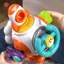 MJnmc Giáo dục Học tập Montessori Đồ chơi bận rộn Khối lập phương Huấn luyện khả năng thực hành Lo Box Phát triển kỹ năng vận động tinh Khối đồ chơi cho trẻ em mới