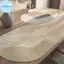 Pufangbliss Phong Cách Bắc Âu Hình Bầu Dục Da PU Placemat Chống Nước Và Chống Dầu Thảm Để Ăn Hàng Ngày Nhà Bếp Sử Dụng VN