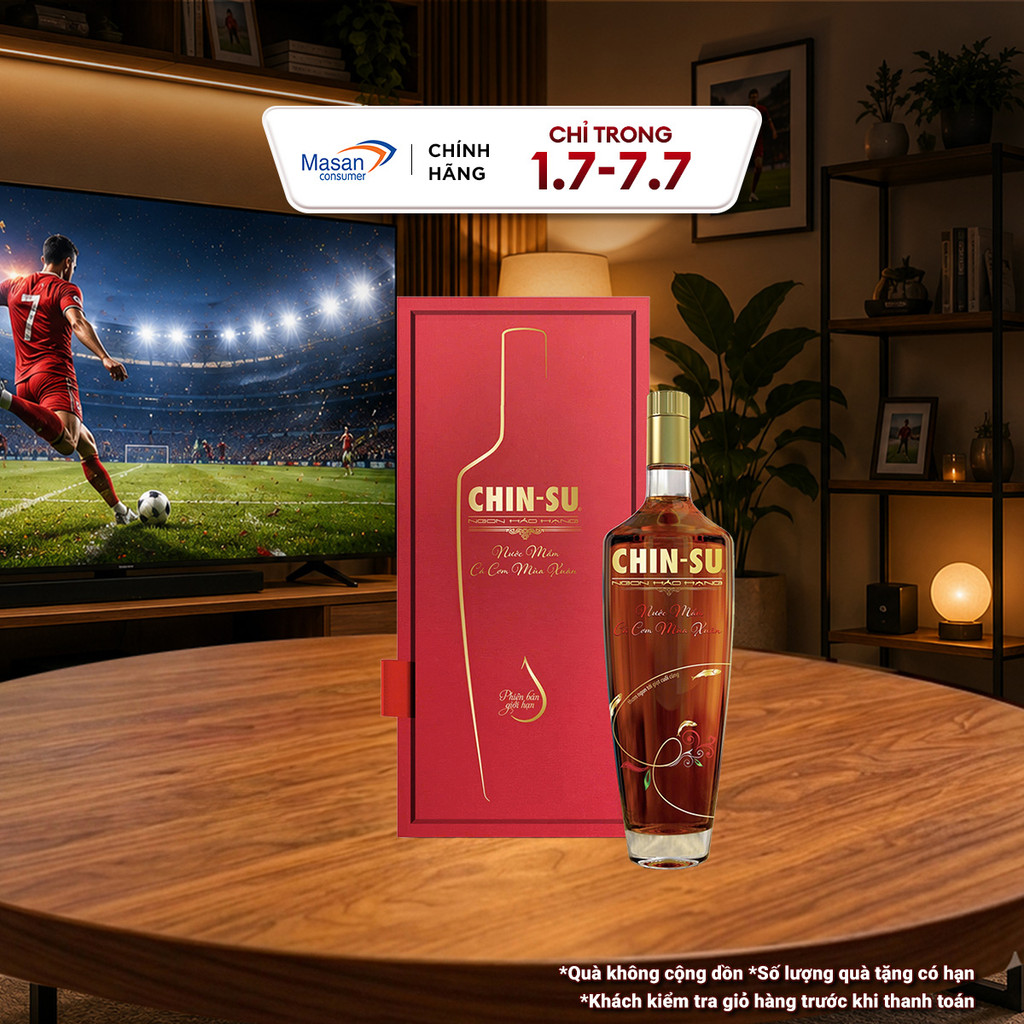 Nước Mắm Chin-Su Cá Cơm Mùa Xuân chai x 700ml