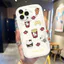 Ốp Lưng Cho Realme C67 C65 C63 C55 C53 C51 C35 C30 C21Y C25 C25S C20 C15 C12 C11 7 5i 6i Note 50 Narzo 20 30A Kem gợn Sóng Cong Edge Motif Thiết Kế Sáng Tạo NYKB140