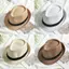 JUIC Mũ chống nắng mùa hè Mũ băng đảng đi biển Mũ Fedora