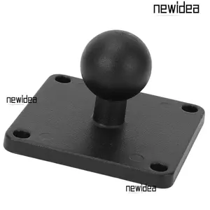 Tấm chuyển đổi gắn bóng NEWIDEA, Đế gắn bóng cao su 1 Inch, Tấm AMPS hợp kim nhôm bền cho thuyền Kayak