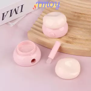 TMOY 3.5g Mini Mỹ Phẩm Rỗng Lọ Chậu Trang Điểm Chăm Sóc Da Hộp Kem Mặt Hộp Son Dưỡng Môi Có Thìa Silicon Chai Có Thể Đổ Lại TMOY
