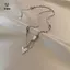 Mặt dây chuyền trái tim mát mẻ sáng tạo Nelace cho nữ Cô gái Thời trang đơn giản có thể điều chỉnh chuỗi xương đòn Phụ kiện trang sức Quà tặng [Mina]
