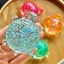 QEARY Rùa Fidget Đồ Chơi, Động Vật Nhỏ Kết Cấu Dính Lấp Lánh Rùa Bóp Đồ Chơi, Đồ Trang Trí Bàn Tăng Chậm Rùa Dễ Thương Đồ Chơi Squishy Ngày Lễ