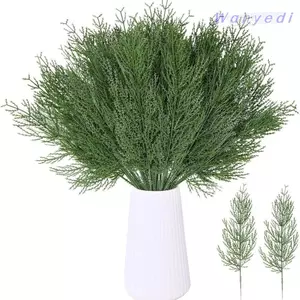 WANYEDI 5 / 10 Cái Cây Thông, Vòng Hoa DIY Nhánh Thông Nhân Tạo Thường Xanh, Nhánh Thông 35cm Trang Trí Thân Cây Giáng Sinh Trang Trí Nhà