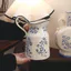 Bình gốm màu xanh và trắng cổ điển cho lối vào phòng khách Trang trí cây thủy canh Sắp xếp hoa Bàn văn phòng tại nhà Trung tâm Nồi sứ thủ công