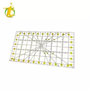 Acrylic Quilting Thước Cắt Vải Bản Mẫu Đo Quilter Đồ Dùng Thủ Công Mẫu May Thước Cho Người Hâm Mộ
