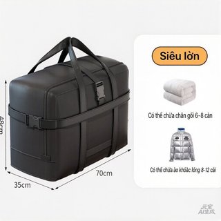 Túi Du Lịch Vải Oxford Chống Thấm Size Lớn Gấp Gọn Dễ Cất Dùng Cho Du Lịch Chuyển Nhà Cất Đồ Theo