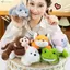 Gối Thú Nhồi Bông YOLOGO, Búp Bê Đồng Hành Sang Trọng Gấu 20cm, Thời Trang Sang Trọng Voi Siêu Mềm Động Vật Sang Trọng Bàn Đồ Chơi