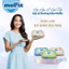 Khăn Ướt Em Bé Molfix 100 Tờ – Mềm Dịu, Không Cồn, Thùng 12 Gói