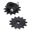 Bánh xích bánh xe WANYEDI, với bánh xích thép Crankset, bền bỉ với bánh răng bánh xích Pin 410 13T cho xe tay ga