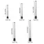 TMOY Thép không gỉ Nghiền Đá Búa Đa Năng Popsicle Sti Cotail Swizzle Sti Fruit Lemon Muddle Bar Tools TMOY