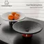 Tweeduj Khay đựng trái cây bệt tối giản có họa tiết chống trượt Đế ổn định Thanh lịch Quà tặng tại nhà để tân gia Sử dụng nhà bếp VN