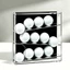 Hộp trưng bày có đường ray nghiêng Hộp trưng bày bóng golf trong suốt Hộp đựng bóng golf Tiết kiệm không gian trang trí cho người chơi gôn, phòng chơi Game