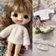 Áo len búp bê EDIWANY, 2 kiểu Quần áo búp bê trắng, Phụ kiện quần áo thời trang chất lượng cao 1 / 11 ob11 Búp bê / 1 / 12 Búp bê Bjd