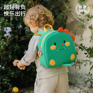 Phong Cách Mới Schoolbag Trẻ Em Mẫu Giáo Bé Trai Khủng Long Dễ Thương Đi Chơi Cho Bé Mini Đi Chơi Ba Lô Nhỏ