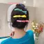 Bộ 6 Kẹp Tóc Cá Sấu Nhựa, Kẹp Tạo Kiểu Chuyên Nghiệp Salon, Phụ Kiện Tóc