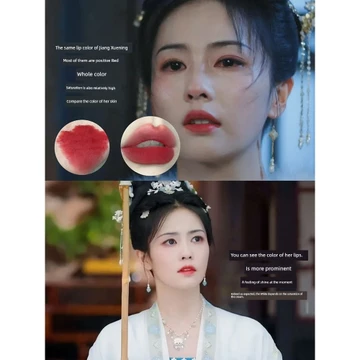 son bóng chính hãng son bóng lì lâu trôi AKF Son Bóng Môi Bé Gái Lâu Dài Giá Rẻ Học Sinh Matte Matte Nữ Làm Trắng Caramel M0