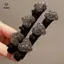 Phong Cách Hàn Quốc Nhựa Pha Lê Tình Yêu Nổ Kẹp Tóc Bím Tóc Cho Nữ Cô Gái Nổ Bên Kẹp Barrettes Phụ Kiện Tóc [Mina]