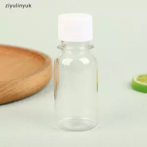 Ziyulinyuk 5 Cái 60ML Chai Nhựa Nhỏ Chai Gừng Có Nắp Chai Nước Mini Có Thể Tái Sử Dụng Chai Chất Lỏng Hộp Đựng Rò Rỉ VN