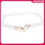 JASMINE Nữ Co Giãn Thắt Lưng Thắt Lưng Ngọc Trai Cho Váy Váy Dây Thắt Lưng Wasit JASMINE