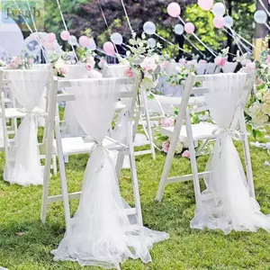Vải lưới JVSUB, Cuộn vải tuyn 500 * 48cm DIY, Vải Gạc Organza Sáng Tạo Cửa Hàng Hoa Ảnh Nền Vải Trang Trí Đám Cưới