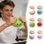 SRVN Bánh Bao Mô Phỏng Bóng Áp Lực Đồ Chơi Giảm Căng Thẳng Phục Hồi Chậm Baozi Fidget Bóp Mềm Cho Văn Phòng Gia Đình Trang Trí Lớp Học.