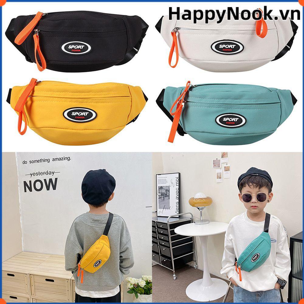 HAPPYNOOK Túi đeo ngực trẻ em Túi đeo chéo thể thao bé trai bé gái
