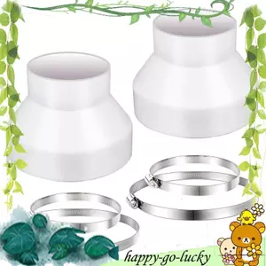 Bộ chuyển đổi giảm tốc ống dẫn 6 đến 4 Inch, Bộ giảm tốc ống dẫn khí, Đầu nối ống dẫn khí