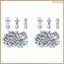 Đai ốc cánh hoa mở rộng 180 chiếc, -20, M5-25, M6-25 Đai ốc kim loại hình cánh hoa, Đai ốc mở rộng hạt cánh hoa Jack Nuts