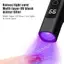 XUAN Mini Cầm Tay UV LED Đèn Móng Tay Cho Gel Móng Tay USB Máy Sấy Móng Tay Để Chữa Nhanh Đèn Móng Tay Di Động Cho DIY Tại Nhà Nail Salon VN
