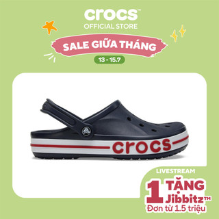 Giày Clog Unisex Crocs Bayaband - Navy/Pepper - 205089-4CC