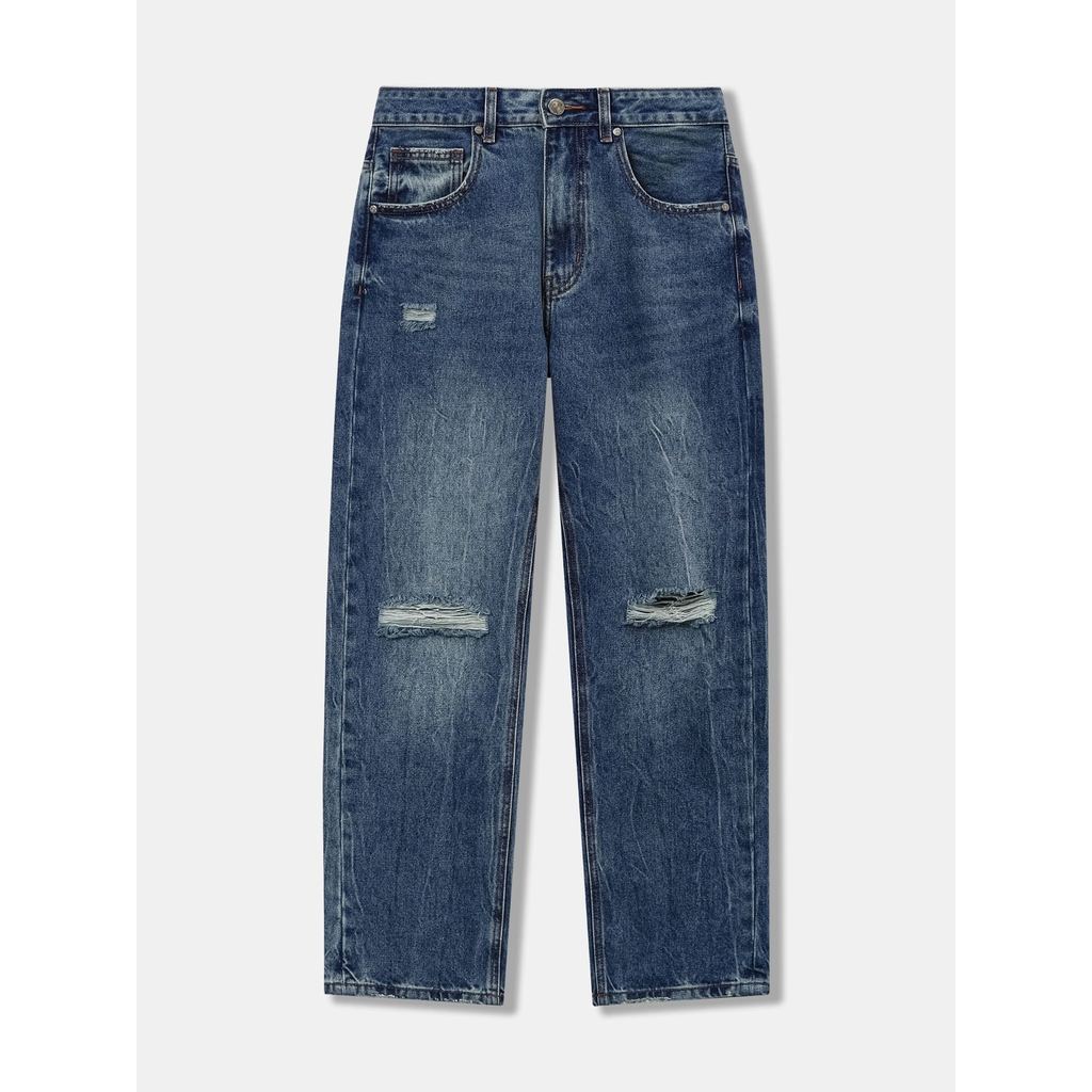 Quần Jeans Nam ICONDENIM Stonefade Form Straight QJID0304 | BigBuy360 - bigbuy360.vn