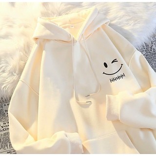 Áo hoodie khoác nỉ nam nữ unisex tay bồng form to rộng chất liệu nỉ bông dày dặn KONOVA