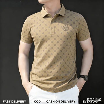 Nam Polo Áo Sơ Mi Nam Quần Áo Công Sở Phong Cách Thường Ngày Áo Polo Tối Giản Quần Áo Áo Áo Polo Áo Quá Khổ Họa Tiết Retro Ngoài Trời Dạo Phố