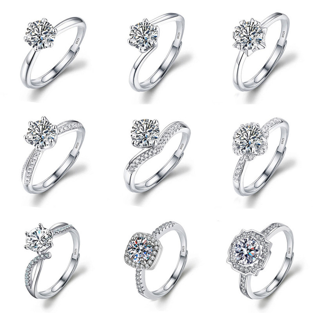 Women's Moissanite Wedding Ring by ZY Co., Ltd.- VN