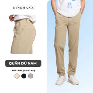 Quần Dài Nam Chất Nylon Co Giãn Thời Trang Năng Động NINOMAXX 2408015