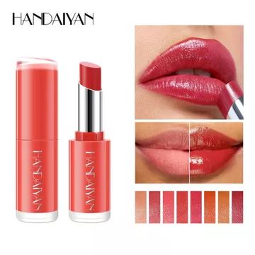 Son Môi Chống Thấm Nước Dưỡng Ẩm HANDAIYAN Nhung Son Môi Tăng Cường Da Hàng Có Sẵn Tự Nhiên 8 Màu Son Môi Dưỡng Ẩm