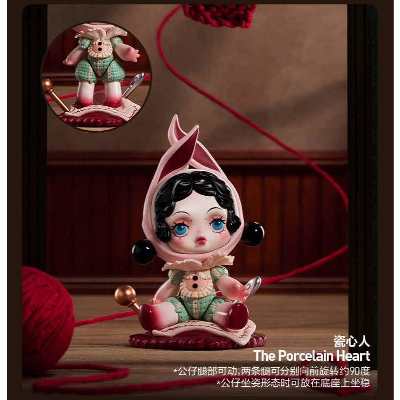 POPMART The Attic of Oddities series hirono skullpanda molly