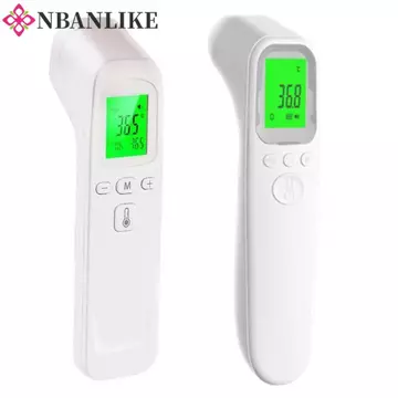 Nhiệt kế hồng ngoại kỹ thuật số NBANLIKE, Máy đo nhiệt độ đa chức năng không tiếp xúc, Màn hình hiển thị LCD cầm tay chính xác thực Máy đo nhiệt kế cầm tay cho bé