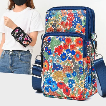 Women's Canvas Phone Bag – Mini