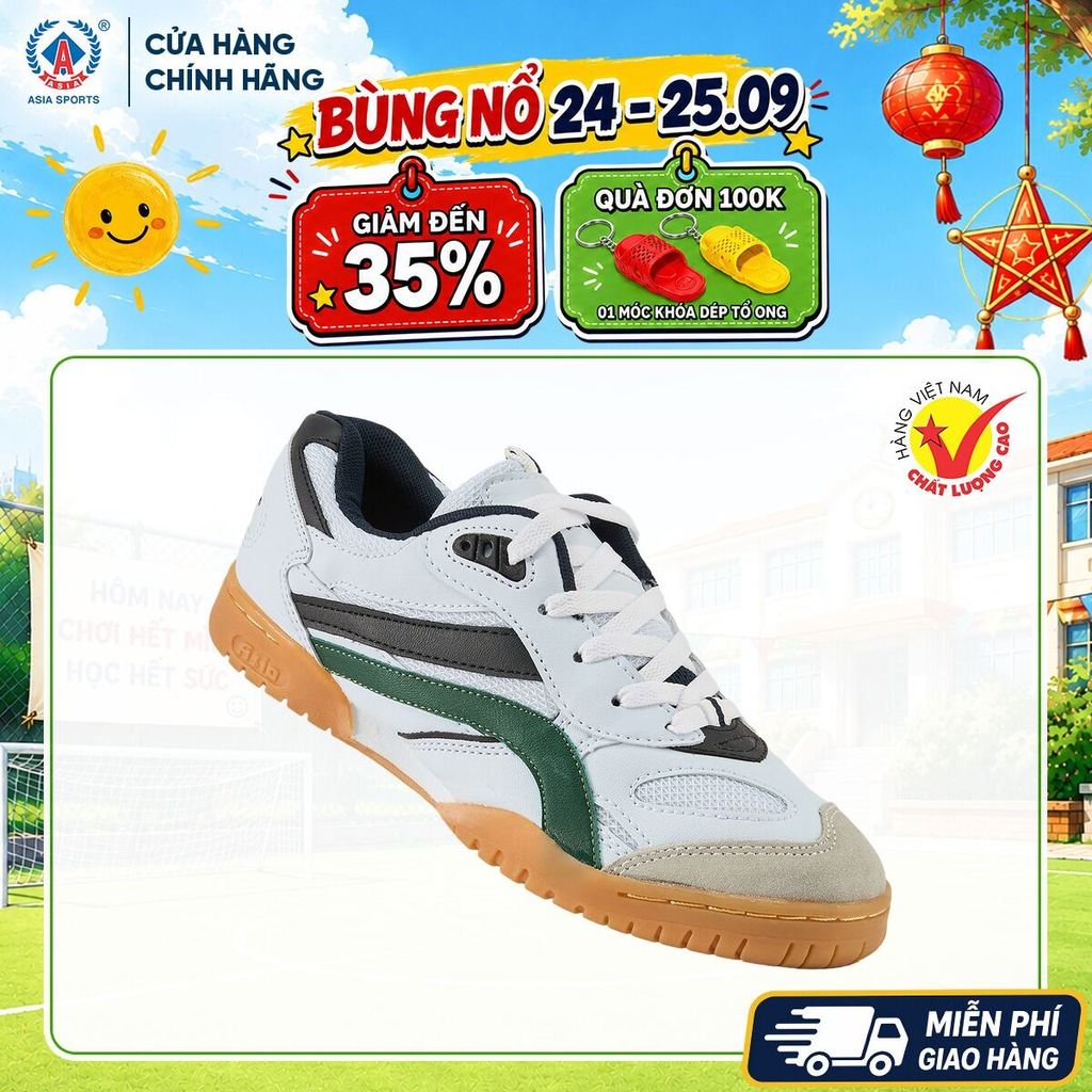 Giày Thể Thao ASIA Đa Năng Chính Hãng - Giày Cầu Lông Chạy Bộ Thể Thao Nam Nữ - MCS02